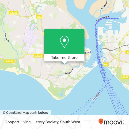 Gosport Living History Society map