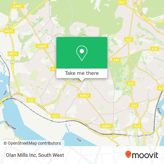 Olan Mills Inc map