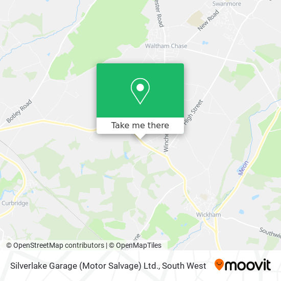Silverlake Garage (Motor Salvage) Ltd. map