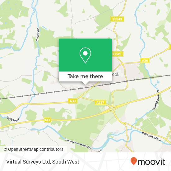 Virtual Surveys Ltd map