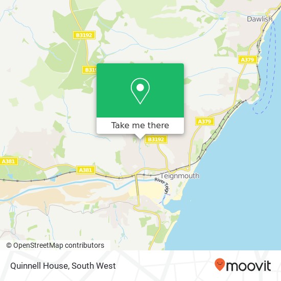 Quinnell House map