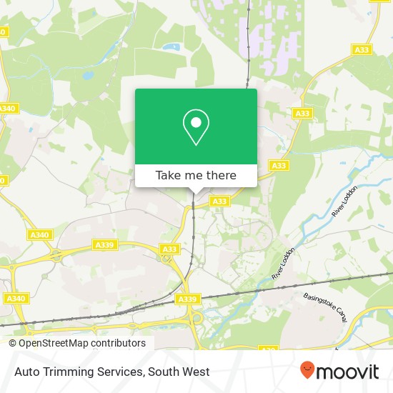 Auto Trimming Services map