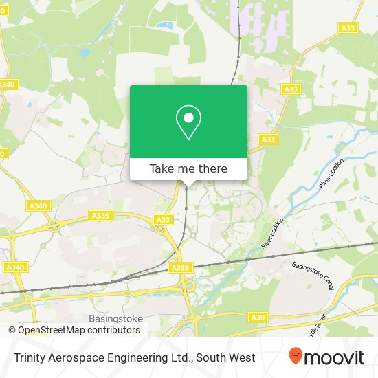 Trinity Aerospace Engineering Ltd. map
