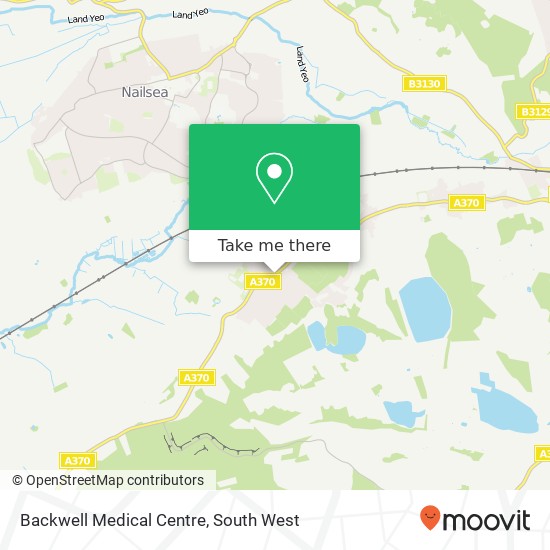 Backwell Medical Centre map