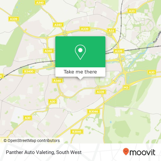 Panther Auto Valeting map