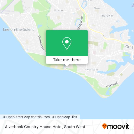 Alverbank Country House Hotel map