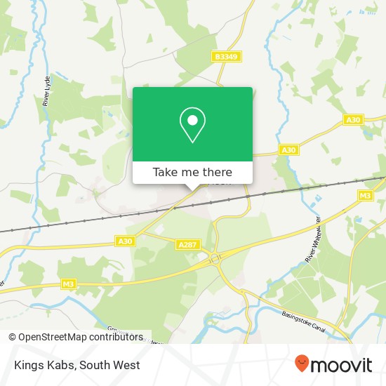 Kings Kabs map
