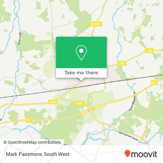 Mark Passmore map