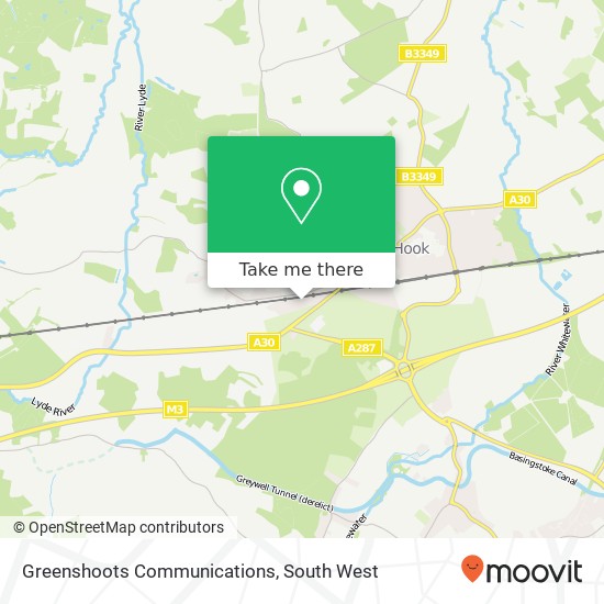 Greenshoots Communications map