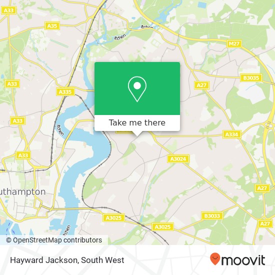 Hayward Jackson map