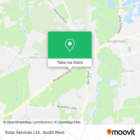 Solar Services Ltd. map