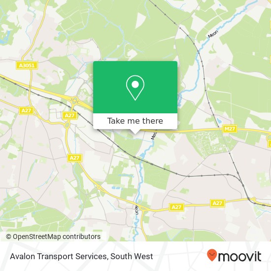 Avalon Transport Services map