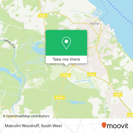 Malcolm Woodruff map