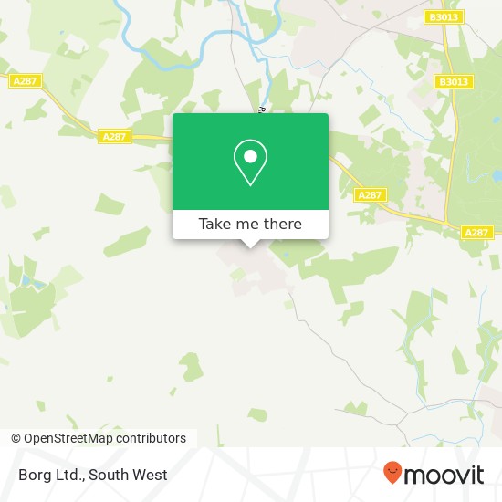 Borg Ltd. map