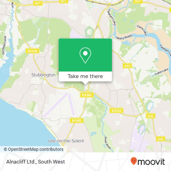 Alnacliff Ltd. map