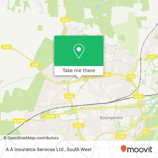 A A Insurance Services Ltd. map