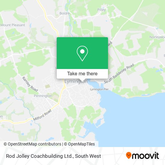 Rod Jolley Coachbuilding Ltd. map
