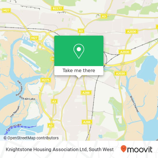 Knightstone Housing Association Ltd map
