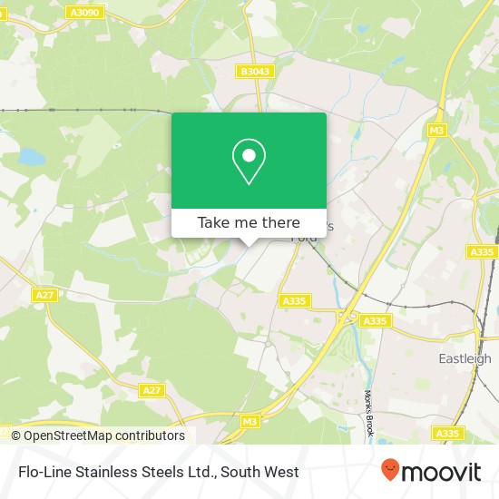 Flo-Line Stainless Steels Ltd. map