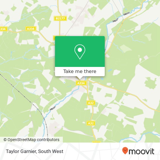 Taylor Garnier map