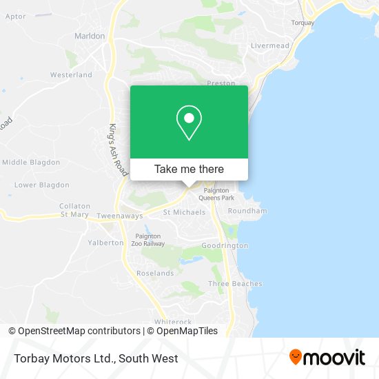 Torbay Motors Ltd. map
