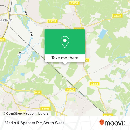 Marks & Spencer Plc map