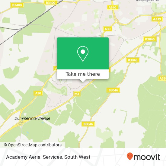 Academy Aerial Services map