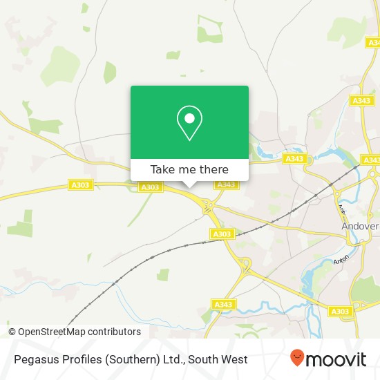 Pegasus Profiles (Southern) Ltd. map