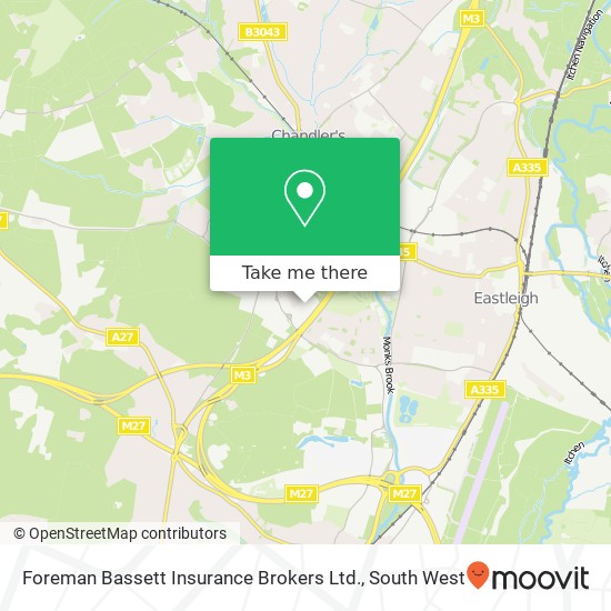 Foreman Bassett Insurance Brokers Ltd. map