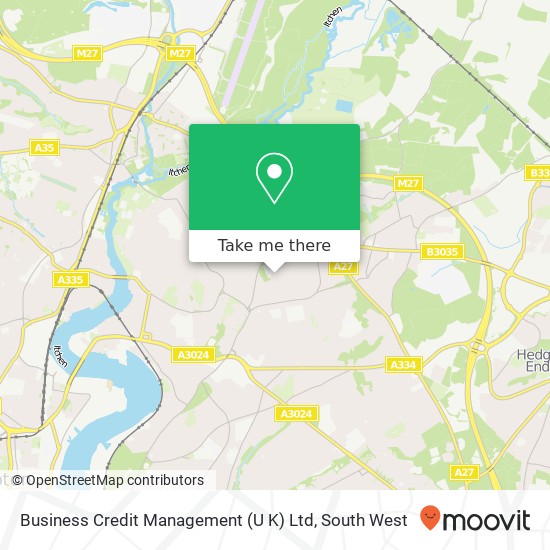 Business Credit Management (U K) Ltd map