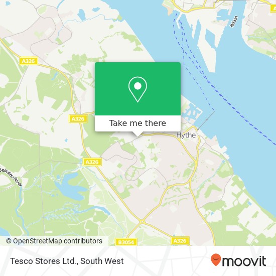 Tesco Stores Ltd. map