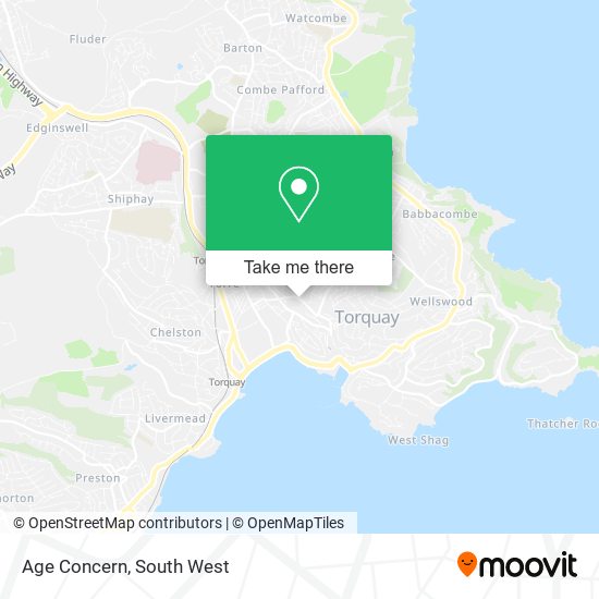 Age Concern map