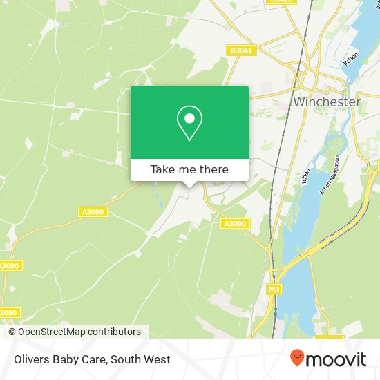 Olivers Baby Care map