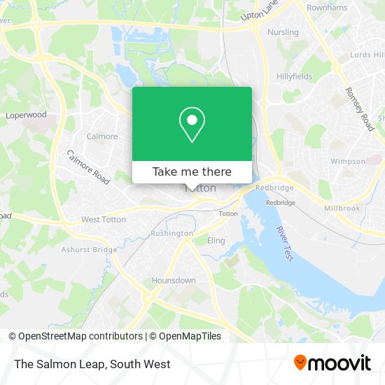 The Salmon Leap map