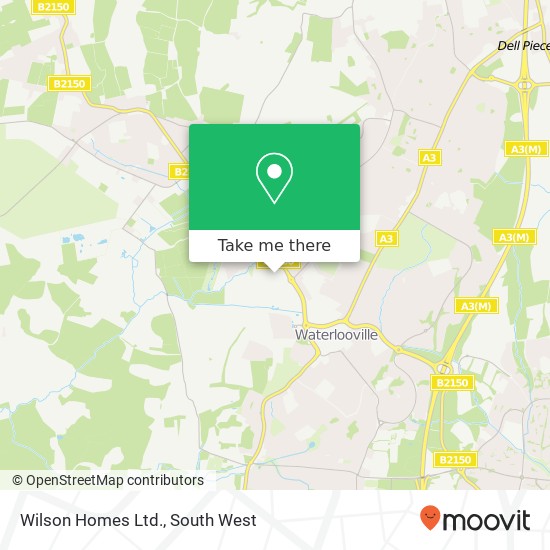 Wilson Homes Ltd. map