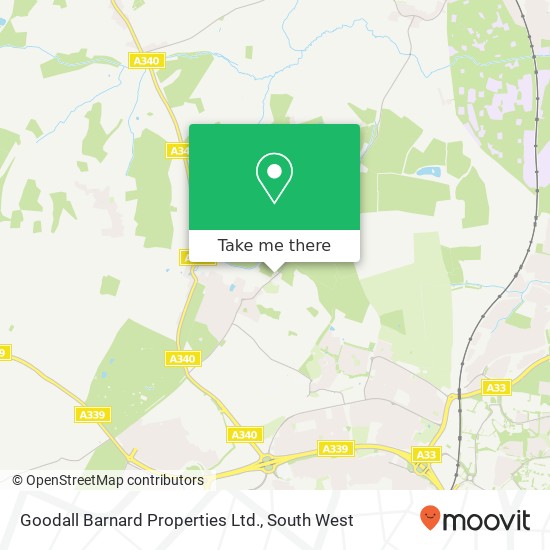 Goodall Barnard Properties Ltd. map