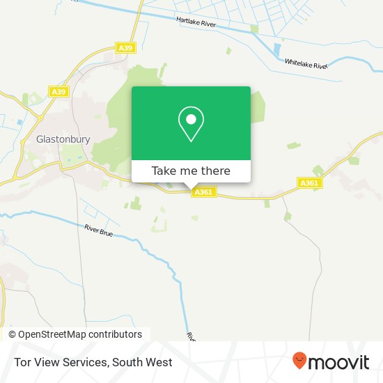 Tor View Services map