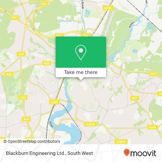 Blackburn Engineering Ltd. map
