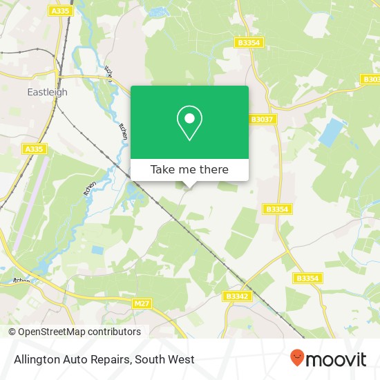 Allington Auto Repairs map