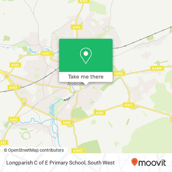 Longparish C of E Primary School map