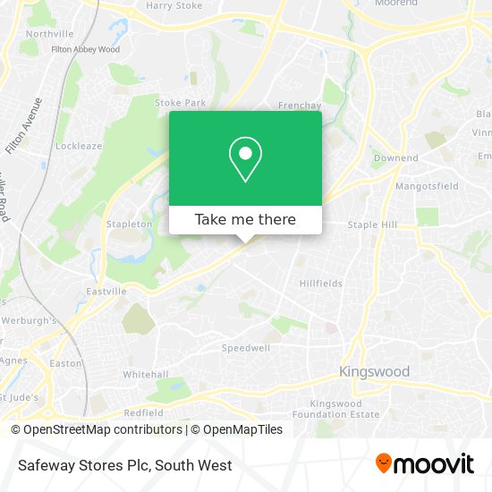 Safeway Stores Plc map