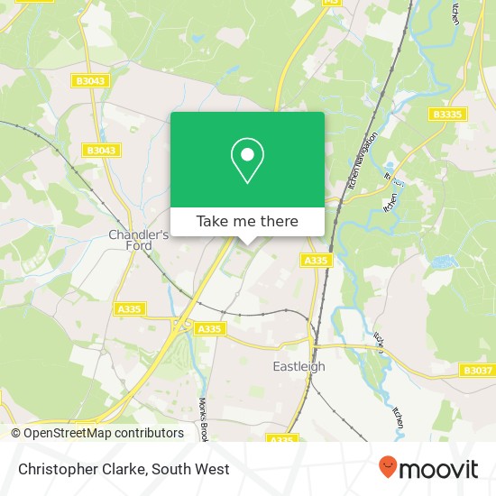 Christopher Clarke map