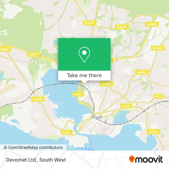 Devomet Ltd. map