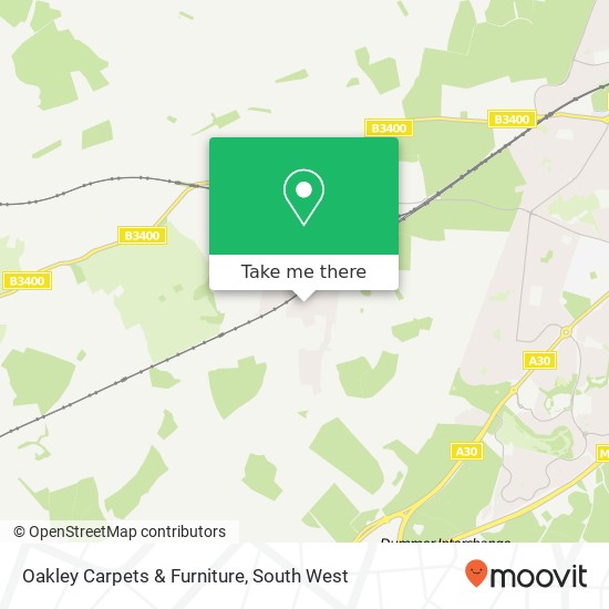 Oakley Carpets & Furniture map
