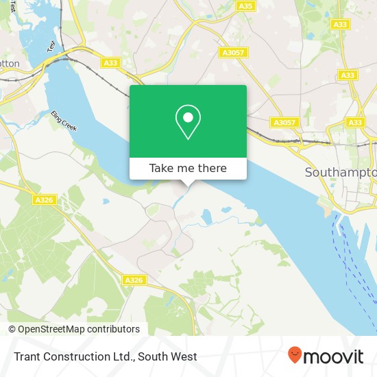 Trant Construction Ltd. map