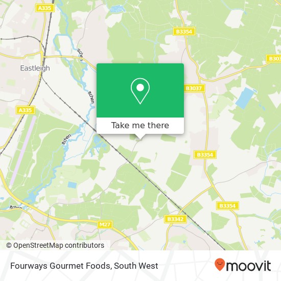 Fourways Gourmet Foods map