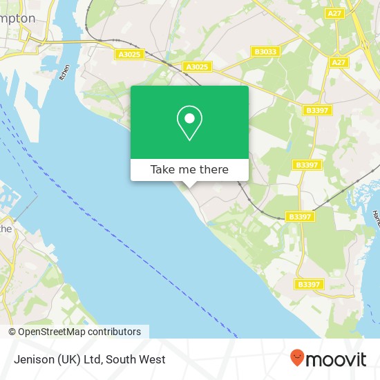 Jenison (UK) Ltd map