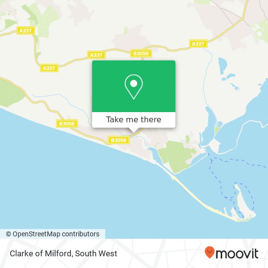 Clarke of Milford map
