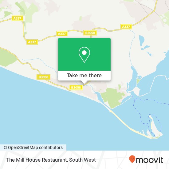 The Mill House Restaurant map