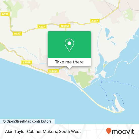 Alan Taylor Cabinet Makers map